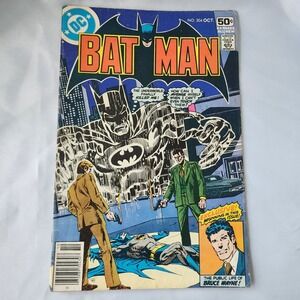 Batman #304 Comic Book October DC Comics 1978 Bruce Wayne Public Life Original‎